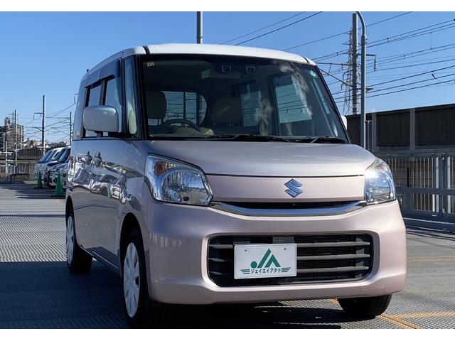 スペーシア X 衝突被害軽減ブレーキ 純正ナビ フルセグTV 全方位モニター Bluetoothオーディオ DVD 両側パワースライドドア シートヒーター ETC スマートキー プッシュスタート(65枚目)