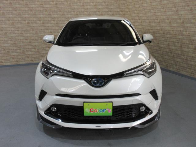 Ｃ－ＨＲ Ｇ　純正ナビ　ＴＶ　Ｂカメラ　ＥＴＣ　ドライブレコーダー　モデリスタエアロ　ハーフレザーシート　純正ＬＥＤヘッドライト　オートライト　ヒーテッドドアミラー　クルーズコントロール　革巻きステアリング（5枚目）