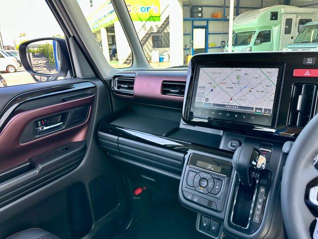 スペーシアカスタム ハイブリッドＸＳ　純正９インチメモリーナビ・スマホ接続・Ｂｌｕｅｔｏｏｔｈ　全方位カメラ　フルセグＴＶ　両側電動スライドドア　マルチユースフラップ　前席シートヒーター　ステアリングヒーター　リアスリムサーキュレーター（22枚目）