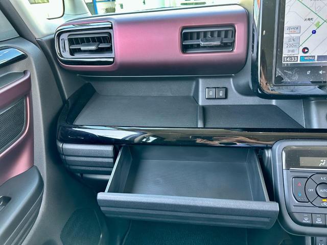 スペーシアカスタム ハイブリッドＸＳ　純正９インチメモリーナビ・スマホ接続・Ｂｌｕｅｔｏｏｔｈ　全方位カメラ　フルセグＴＶ　両側電動スライドドア　マルチユースフラップ　前席シートヒーター　ステアリングヒーター　リアスリムサーキュレーター（23枚目）