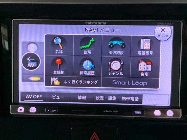 デイズルークス Ｘ　カロッツェリアＳＤナビ　フルセグＴＶ　デジタルインナーミラー　ＥＴＣ　左パワースライド　アイドリングストップ　リアスリムサーキュレーター　ロールサンシェード　電格ドアミラー　ハロゲンヘッドライト（7枚目）