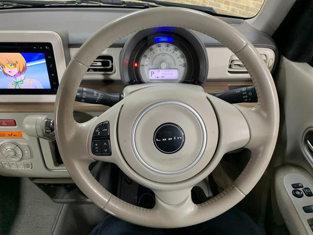 アルトラパン X Android純正ナビ 全方位カメラ アイドリングストップ レーダーブレーキサポート 運転席シートヒータ USB充電ソケット ステアリングスイッチ 純正アルミホイール 本革巻きステアリングオートライト(4枚目)