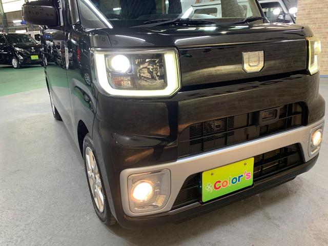 ウェイク X SA パナソニックSDナビ フルセグTV ETC スマートアシスト 左側パワースライドドア アイドリングストップ LEDヘッドライト オートライト フォグランプ ロールサンシェード 純正アルミホイール(35枚目)