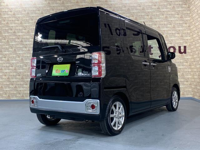 ウェイク X SA パナソニックSDナビ フルセグTV ETC スマートアシスト 左側パワースライドドア アイドリングストップ LEDヘッドライト オートライト フォグランプ ロールサンシェード 純正アルミホイール(48枚目)