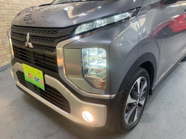 eKクロス G 純正ディスプレイオーディオ ETC Eアシスト LEDヘッドライト オートライト フォグランプ ステアリングスイッチ 前席シートヒータ センターアームレスト アイドリングストップ バックカメラ(32枚目)