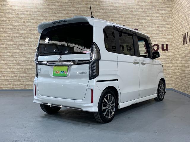 N-BOXカスタム L 純正SDナビ フルセグ ETC バックカメラ 両側パワースライドドア 前後ドライブレコーダ ホンダセンシング クルーズコントロール USB充電ソケット コーナーセンサ ステアリングスイッチ(46枚目)