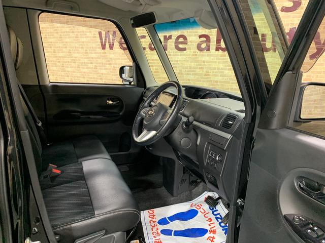 タント カスタムRS トップエディションSAII 純正SDナビ フルセグTV バックカメラ ETC 両側パワースライドドア 革巻きステアリング ステアリングスイッチ オートライト ハーフレザーシート リアロールサンシェード フロントイルミネーション(29枚目)