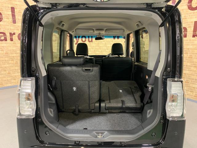 タント カスタムRS トップエディションSAII 純正SDナビ フルセグTV バックカメラ ETC 両側パワースライドドア 革巻きステアリング ステアリングスイッチ オートライト ハーフレザーシート リアロールサンシェード フロントイルミネーション(34枚目)