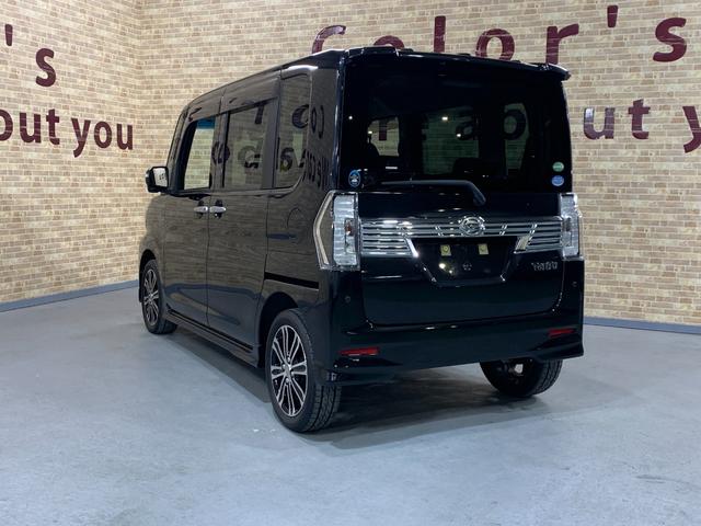 タント カスタムRS トップエディションSAII 純正SDナビ フルセグTV バックカメラ ETC 両側パワースライドドア 革巻きステアリング ステアリングスイッチ オートライト ハーフレザーシート リアロールサンシェード フロントイルミネーション(47枚目)