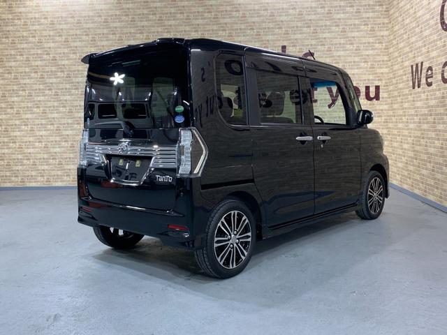 タント カスタムRS トップエディションSAII 純正SDナビ フルセグTV バックカメラ ETC 両側パワースライドドア 革巻きステアリング ステアリングスイッチ オートライト ハーフレザーシート リアロールサンシェード フロントイルミネーション(49枚目)