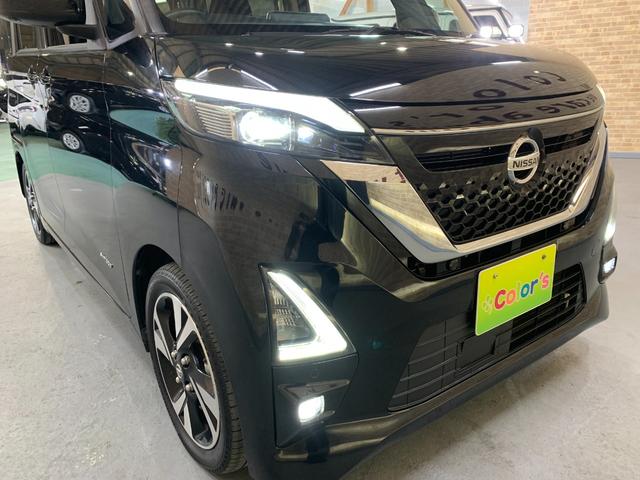 ルークス ハイウェイスター　Ｇターボプロパイロットエディション　純正ＳＤナビ　フルセグテレビ　全方位モニター　両側パワースライドドア　革巻きステアリング　ステアリングスイッチ　クルーズコントロール　マット・バイザー　リアスリムサーキュレーター（36枚目）