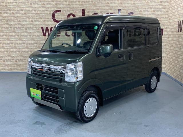 エブリイ ジョインターボ パナソニックSDナビ フルセグ ETC バックカメラ 前後ドライブレコーダ デュアルカメラブレーキサポート LEDヘッドライト オーバーヘッドコンソール シートカバー USB端子 電格ドアミラ(46枚目)