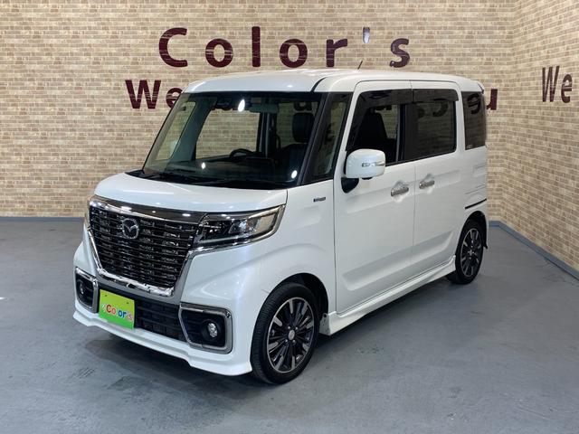 フレアワゴンカスタムスタイル ハイブリッドＸＴ　ワンオーナー車　パイオニアＳＤナビ　フルセグ　ＥＴＣ２．０　レーダーブレーキサポート　前後ドライブレコーダ　全方位モニター　クルーズコントロール　運転席シートヒータ　ロールサンシェード（45枚目）