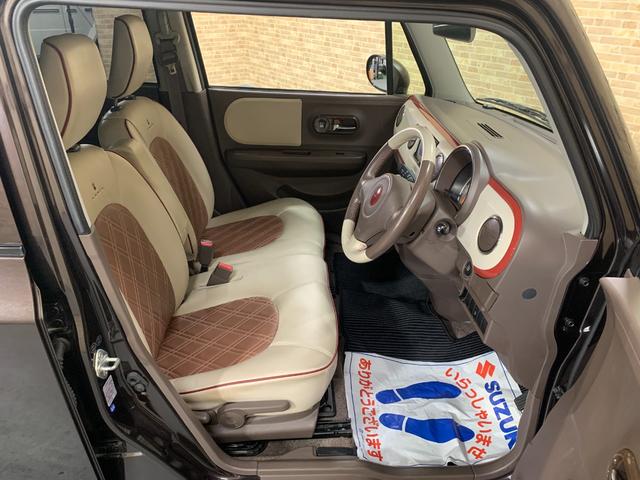 アルトラパンショコラ G ケンウッドSDナビ ワンセグ ETC 電格ドアミラー プッシュスタートエンジン オートライト HIDヘッドライト 純正14インチアルミホイール ラパンオリジナルデザインシート(27枚目)