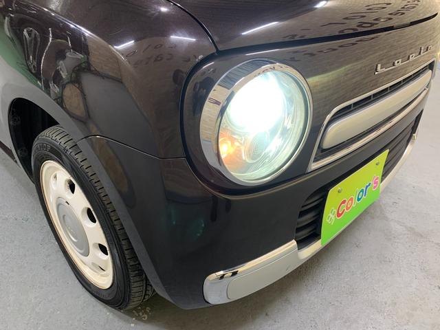 アルトラパンショコラ G ケンウッドSDナビ ワンセグ ETC 電格ドアミラー プッシュスタートエンジン オートライト HIDヘッドライト 純正14インチアルミホイール ラパンオリジナルデザインシート(33枚目)