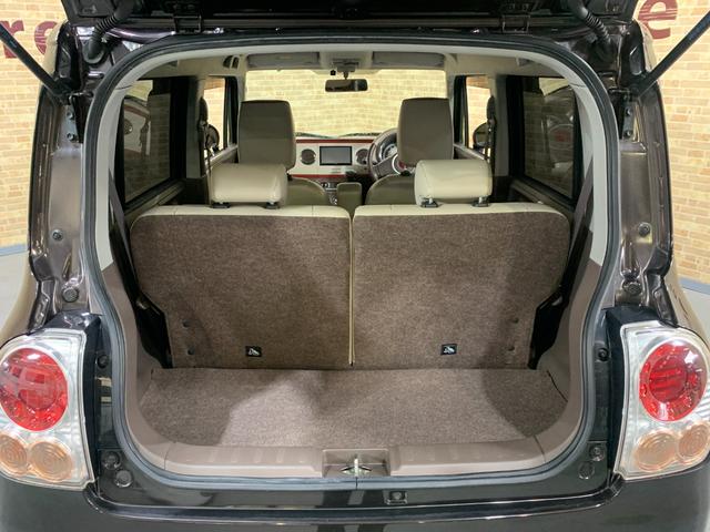 アルトラパンショコラ G ケンウッドSDナビ ワンセグ ETC 電格ドアミラー プッシュスタートエンジン オートライト HIDヘッドライト 純正14インチアルミホイール ラパンオリジナルデザインシート(40枚目)