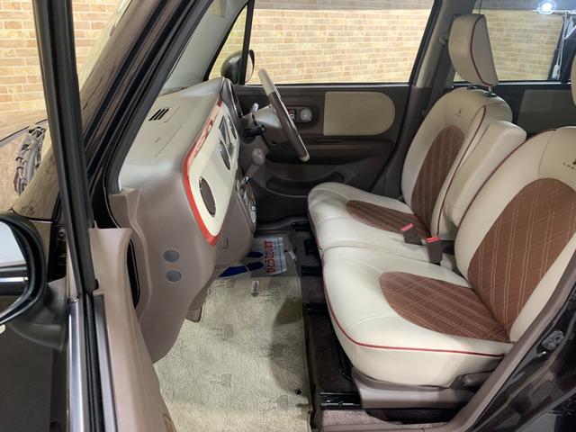 アルトラパンショコラ Ｇ　純正ＳＤナビ　ワンセグ　電格ドアミラー　プッシュスタートエンジン　オートライト　ＨＩＤヘッドライト　オリジナルシートカバー　純正１４インチアルミホイール　チルトステアリング　盗難防止システム（27枚目）