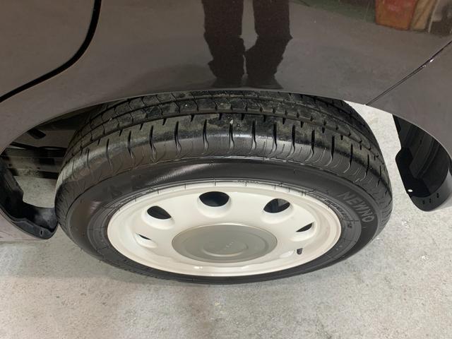 アルトラパンショコラ Ｇ　純正ＳＤナビ　ワンセグ　電格ドアミラー　プッシュスタートエンジン　オートライト　ＨＩＤヘッドライト　オリジナルシートカバー　純正１４インチアルミホイール　チルトステアリング　盗難防止システム（49枚目）