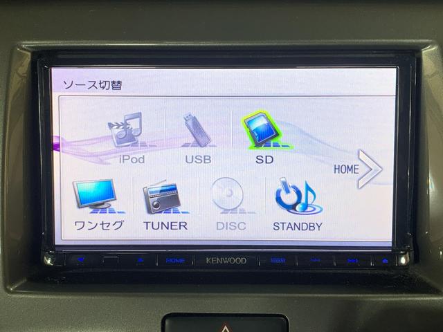 ハスラー Ｘ　ケンウッドＳＤナビ　ワンセグ　バックカメラ　レーダーブレーキサポート　ルーフレール　ＨＩＤヘッドライト　オートライト　運転席シートヒータ　電格ドアミラー　フォグランプ　アイドリングストップ（8枚目）