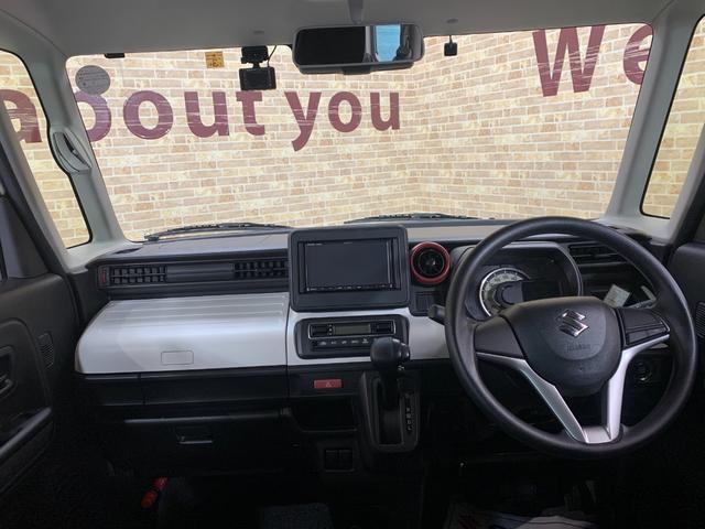 スペーシア ハイブリッドG PanasonicSDナビ ワンセグテレビ ETC 前ドライブレコーダー ワンオーナー デュアルカメラブレーキサポート オートライト スライドドア コーナーセンサー(4枚目)