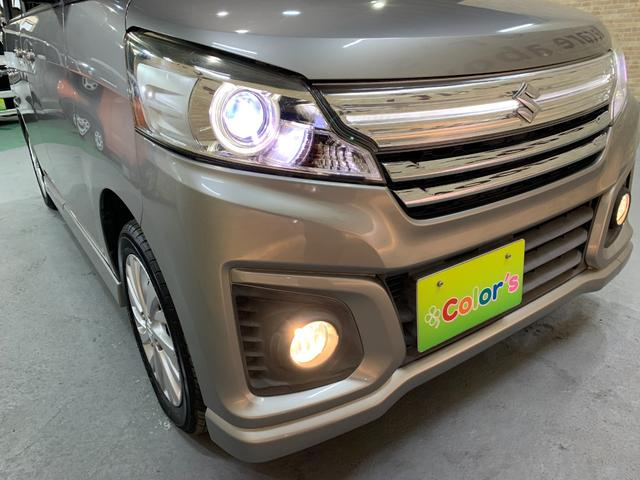 スペーシアカスタム ＧＳ　純正ＳＤナビ　ワンセグテレビ　左側パワースライドドア　純正ＨＩＤヘッドライト　デュアルカメラブレーキサポート　ステアリングスイッチ　シートヒーター　オートライト　チルトステアリング（32枚目）