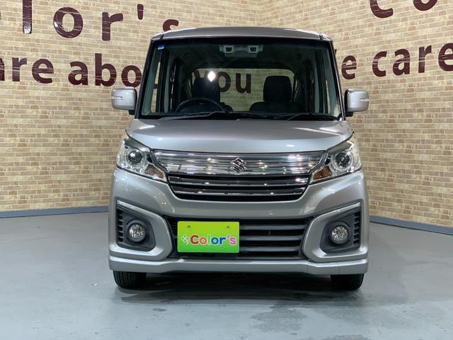 スペーシアカスタム ＧＳ　純正ＳＤナビ　ワンセグテレビ　左側パワースライドドア　純正ＨＩＤヘッドライト　デュアルカメラブレーキサポート　ステアリングスイッチ　シートヒーター　オートライト　チルトステアリング（35枚目）