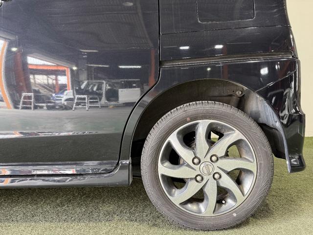 ルークス ハイウェイスター　保証付き　修復歴無　ＥＴＣ　Ｂカメラ　パワスラ　ＨＩＤ　フォグ　オートライト　Ｐスタート　ナビＴＶ　ＤＶＤ　ＣＤ　オートエアコン　スマートキー　純正１４インチＡＷ　ウィンカー付電格ミラー　ベンチシート（45枚目）