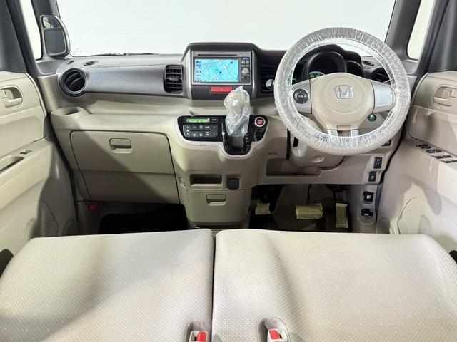 Ｎ－ＢＯＸ Ｇ・Ｌパッケージ　保証付き　修復歴無　ＥＴＣ　Ｂカメラ　両ＰＳＤ　ナビＴＶ　ＤＶＤ　ＣＤ　ＵＳＢ　ＥＳＣ　Ｐスタート　Ａストップ　ステリモ　オートエアコン　スマートキー　社外１３インチＡＷ　電動格納ミラー　ベンチシート（6枚目）