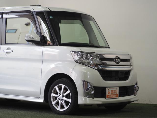 タント カスタムＸ　トップエディションＳＡ　保証付　修復歴無　ＥＴＣ　ＰＳＤ　ＬＥＤオートライト　フォグ　衝突被害軽減Ｂ　ＥＳＣ　Ｐスタート　Ａストップ　ステリモ　オートエアコン　スマートキー　純正１４ＡＷ　ウィンカー付電格ミラー　ハーフレザー（13枚目）