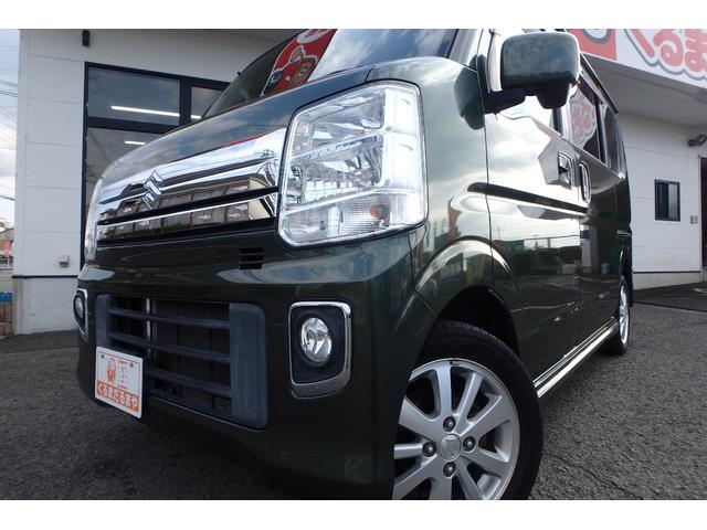 エブリイワゴン ＰＺターボ　純正ＳＤナビ　フルセグＴＶ　衝突軽減ブレーキ　ＥＴＣ　左側パワースライドドア　ディスチャージヘッドランプ（ＨＩＤ）（7枚目）