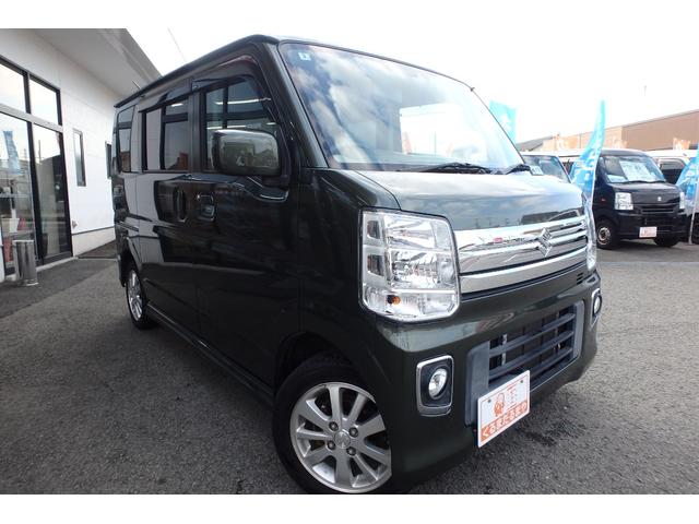 エブリイワゴン ＰＺターボ　純正ＳＤナビ　フルセグＴＶ　衝突軽減ブレーキ　ＥＴＣ　左側パワースライドドア　ディスチャージヘッドランプ（ＨＩＤ）（8枚目）