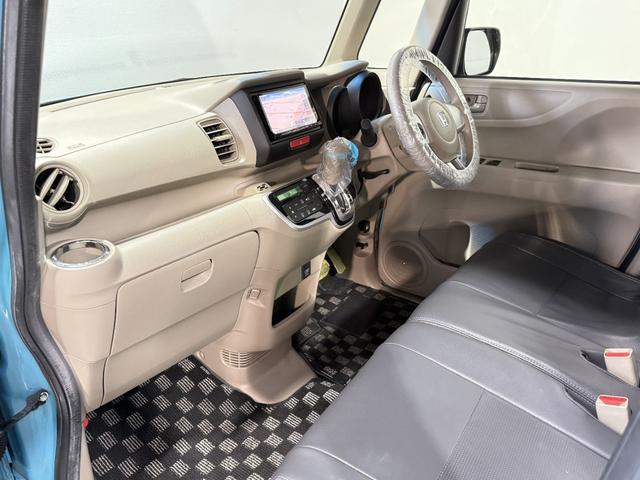 N-BOX G 保証付き 修復歴無 ETC Bカメラ フルセグナビ BT DVD CTBA ESC Pスタート Aストップ AAC スマートキー 電格ミラー 革調シートカバー シートハイトアジャスター あんしんPKG(50枚目)