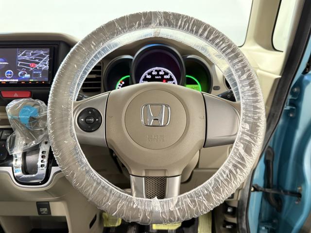 N-BOX G 保証付き 修復歴無 ETC Bカメラ フルセグナビ BT DVD CTBA ESC Pスタート Aストップ AAC スマートキー 電格ミラー 革調シートカバー シートハイトアジャスター あんしんPKG(66枚目)