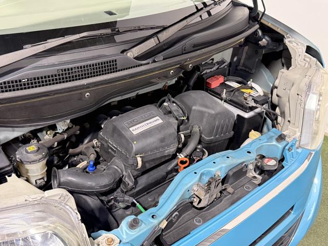 N-BOX G 保証付き 修復歴無 ETC Bカメラ フルセグナビ BT DVD CTBA ESC Pスタート Aストップ AAC スマートキー 電格ミラー 革調シートカバー シートハイトアジャスター あんしんPKG(78枚目)