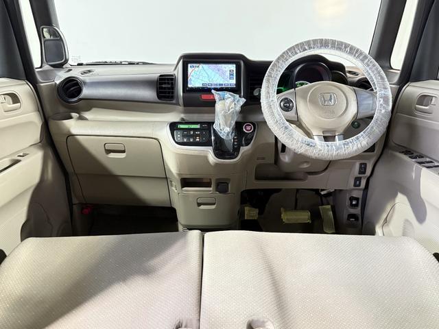 N-BOX G・Lパッケージ 保証付き 修復歴無 電動スライド ナビTV Bluetooth CD 横滑り防止 Pスタート アイドリングストップ ステリモ オートエアコン スマートキー 電動格納ミラー レベライザー ベンチシート(6枚目)