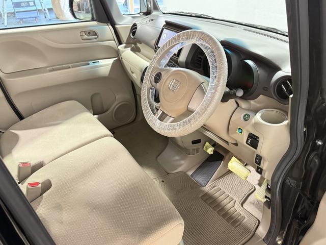 N-BOX G・Lパッケージ 保証付き 修復歴無 電動スライド ナビTV Bluetooth CD 横滑り防止 Pスタート アイドリングストップ ステリモ オートエアコン スマートキー 電動格納ミラー レベライザー ベンチシート(29枚目)