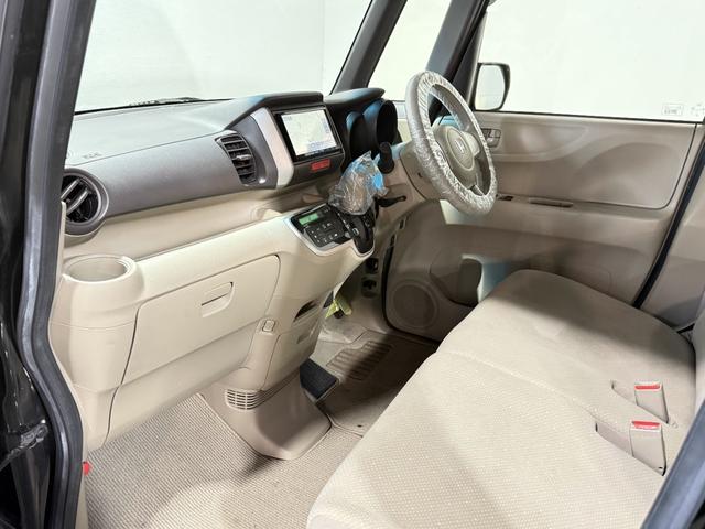 N-BOX G・Lパッケージ 保証付き 修復歴無 電動スライド ナビTV Bluetooth CD 横滑り防止 Pスタート アイドリングストップ ステリモ オートエアコン スマートキー 電動格納ミラー レベライザー ベンチシート(50枚目)