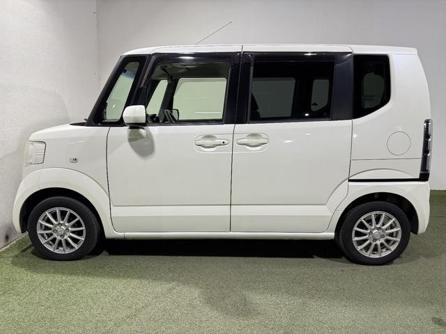 N-BOX G・Lパッケージ 保証付き 修復歴無 ETC PSD フルセグナビTV DVD CD ESC Pスタート アイドリングストップ ステリモ オートエアコン スマートキー 社外14インチAW 電動格納ミラー レベライザー(47枚目)