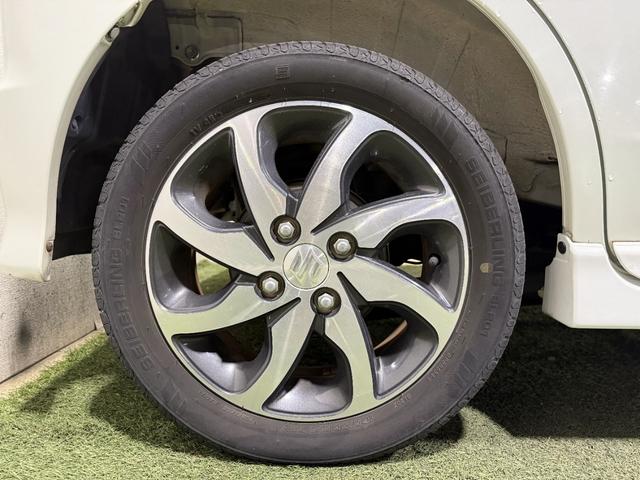 パレットＳＷ ＸＳ　保証付　修復歴無　ＥＴＣ　電動スライド　フルセグナビ　ＢＴ　ＤＶＤ　ＨＩＤオートライト　フォグ　Ｐスタート　ＡＡＣ　スマートキー　純正１４インチＡＷ　ウィンカー付電格ミラー　ベンチシート　フルフラット（25枚目）