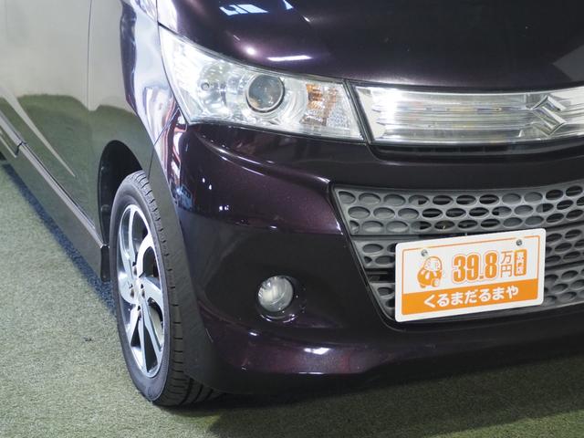 パレットSW XS 保証付き 修復歴無 ETC 電動スライド フルセグナビ BT DVD CD HIDオートライト フォグ Pスタート スマートキー 純正14インチAW ウィンカー付電格ミラー ベンチシート フルフラット(14枚目)