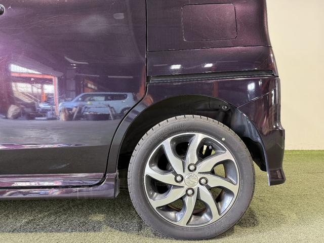 パレットSW XS 保証付き 修復歴無 ETC 電動スライド フルセグナビ BT DVD CD HIDオートライト フォグ Pスタート スマートキー 純正14インチAW ウィンカー付電格ミラー ベンチシート フルフラット(47枚目)