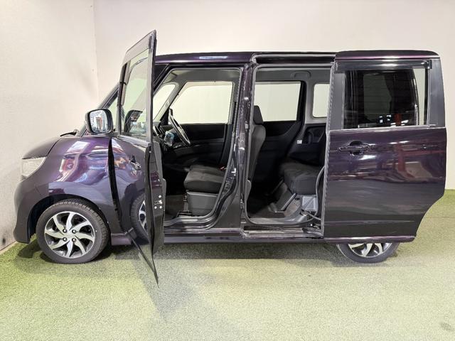 パレットSW XS 保証付き 修復歴無 ETC 電動スライド フルセグナビ BT DVD CD HIDオートライト フォグ Pスタート スマートキー 純正14インチAW ウィンカー付電格ミラー ベンチシート フルフラット(50枚目)