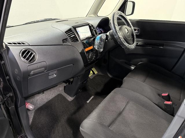 パレットSW XS 保証付き 修復歴無 ETC 電動スライド フルセグナビ BT DVD CD HIDオートライト フォグ Pスタート スマートキー 純正14インチAW ウィンカー付電格ミラー ベンチシート フルフラット(53枚目)