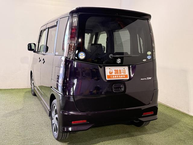 パレットSW XS 保証付き 修復歴無 ETC 電動スライド フルセグナビ BT DVD CD HIDオートライト フォグ Pスタート スマートキー 純正14インチAW ウィンカー付電格ミラー ベンチシート フルフラット(62枚目)