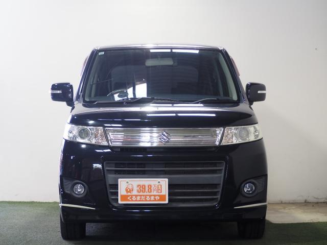 ワゴンＲスティングレー Ｔ　保証付　修復歴無　ターボ　ＥＴＣ　Ｂカメラ　フルセグナビ　ＤＶＤ　ＣＤ　ＨＩＤオートライト　フォグ　Ｐスタート　パドルシフト　スマートキー　純正１４インチＡＷ　ウィンカー付電動格納ミラー　フルフラット（13枚目）