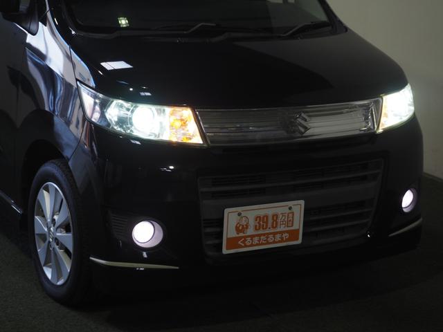 ワゴンＲスティングレー Ｔ　保証付　修復歴無　ターボ　ＥＴＣ　Ｂカメラ　フルセグナビ　ＤＶＤ　ＣＤ　ＨＩＤオートライト　フォグ　Ｐスタート　パドルシフト　スマートキー　純正１４インチＡＷ　ウィンカー付電動格納ミラー　フルフラット（18枚目）