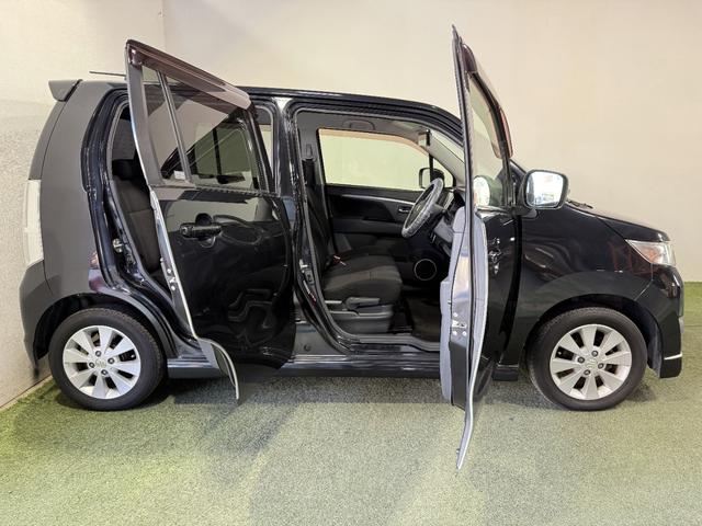 ワゴンＲスティングレー Ｔ　保証付　修復歴無　ターボ　ＥＴＣ　Ｂカメラ　フルセグナビ　ＤＶＤ　ＣＤ　ＨＩＤオートライト　フォグ　Ｐスタート　パドルシフト　スマートキー　純正１４インチＡＷ　ウィンカー付電動格納ミラー　フルフラット（28枚目）