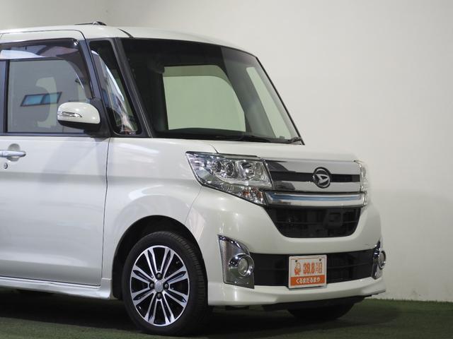 タント カスタムＲＳ　トップエディションＳＡ　保証付　修復歴無　ターボ　ＥＴＣ　Ｂカメラ　両ＰＳＤ　フルセグナビＢＴ　ＤＶＤ　ＬＥＤオートライト　フォグ　スマアシ　Ｐスタ　ステリモ　ＡＡＣ　スマートキー　純正１５ＡＷ　ハーフレザー　Ｒサンシェード（12枚目）