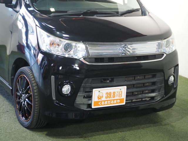 ワゴンＲスティングレー Ｘ　保証付き　修復歴無　ＥＴＣ　Ｂカメラ　シートＨ　レーダーＢＳ　フルセグナビ　ＢＴ　ＨＩＤオートライト　フォグ　Ｐスタート　Ａストップ　ステリモ　ＡＡＣ　社外１５インチＡＷ　柿本改マフラー　ハーフレザー（17枚目）