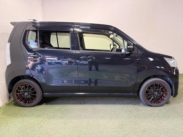 ワゴンＲスティングレー Ｘ　保証付き　修復歴無　ＥＴＣ　Ｂカメラ　シートＨ　レーダーＢＳ　フルセグナビ　ＢＴ　ＨＩＤオートライト　フォグ　Ｐスタート　Ａストップ　ステリモ　ＡＡＣ　社外１５インチＡＷ　柿本改マフラー　ハーフレザー（27枚目）